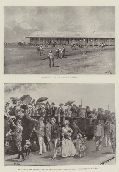トランスバール戦争 作： Charles Auguste Loye